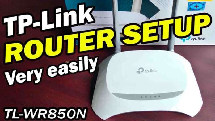 tp link tl wr850n setup